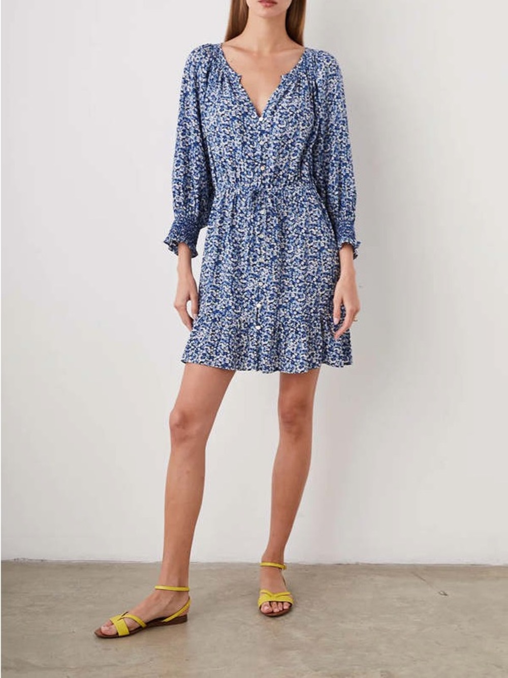 Women’s Rails Eliza Dress Ice Chrysanthemum Size Large